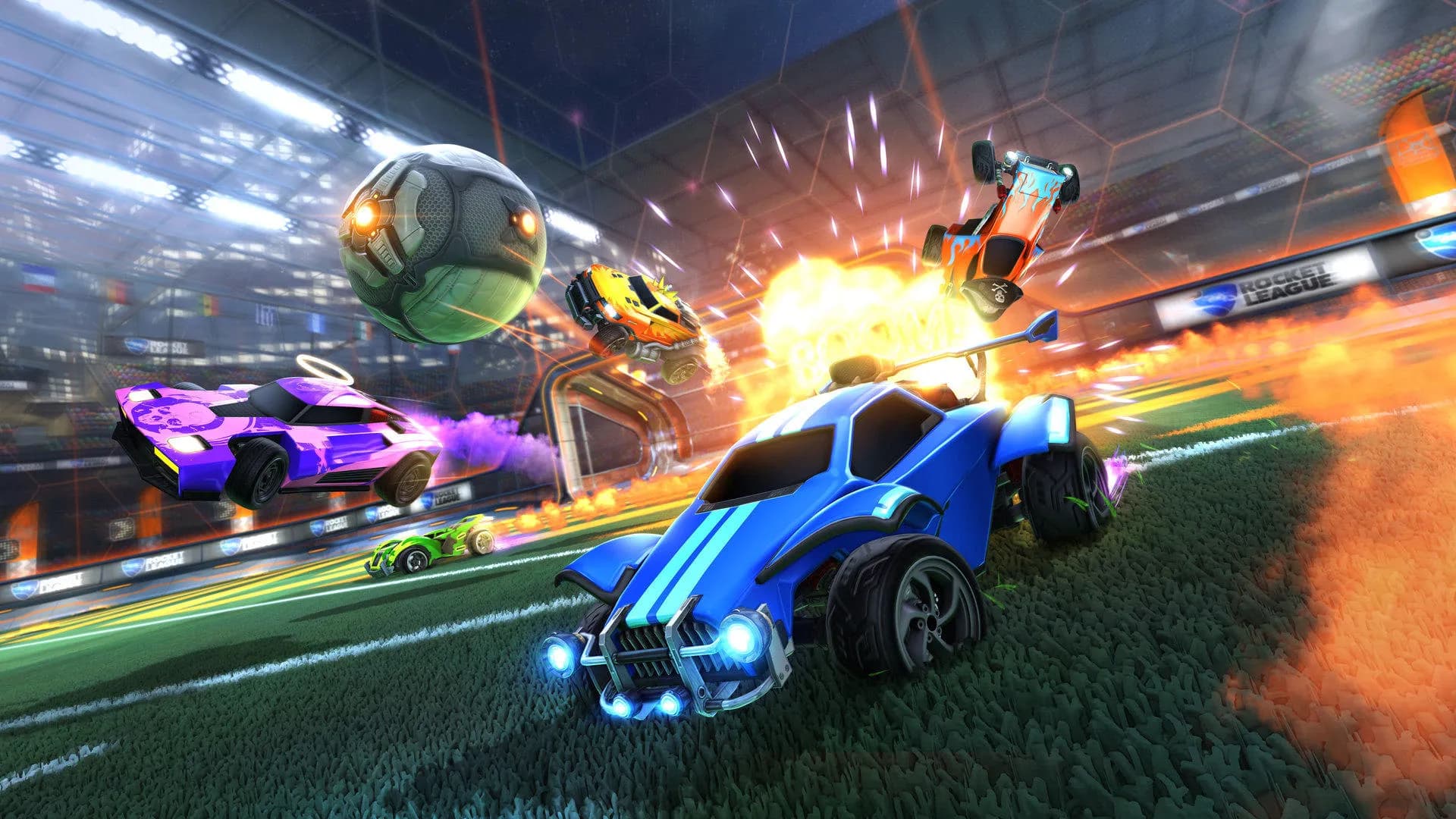 Rocket League Gameplay