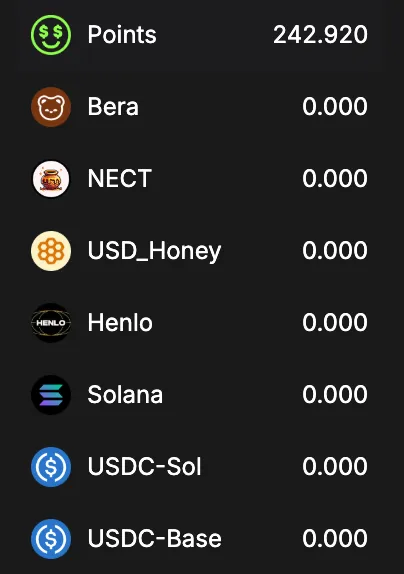 Supported Cryptocurrencies